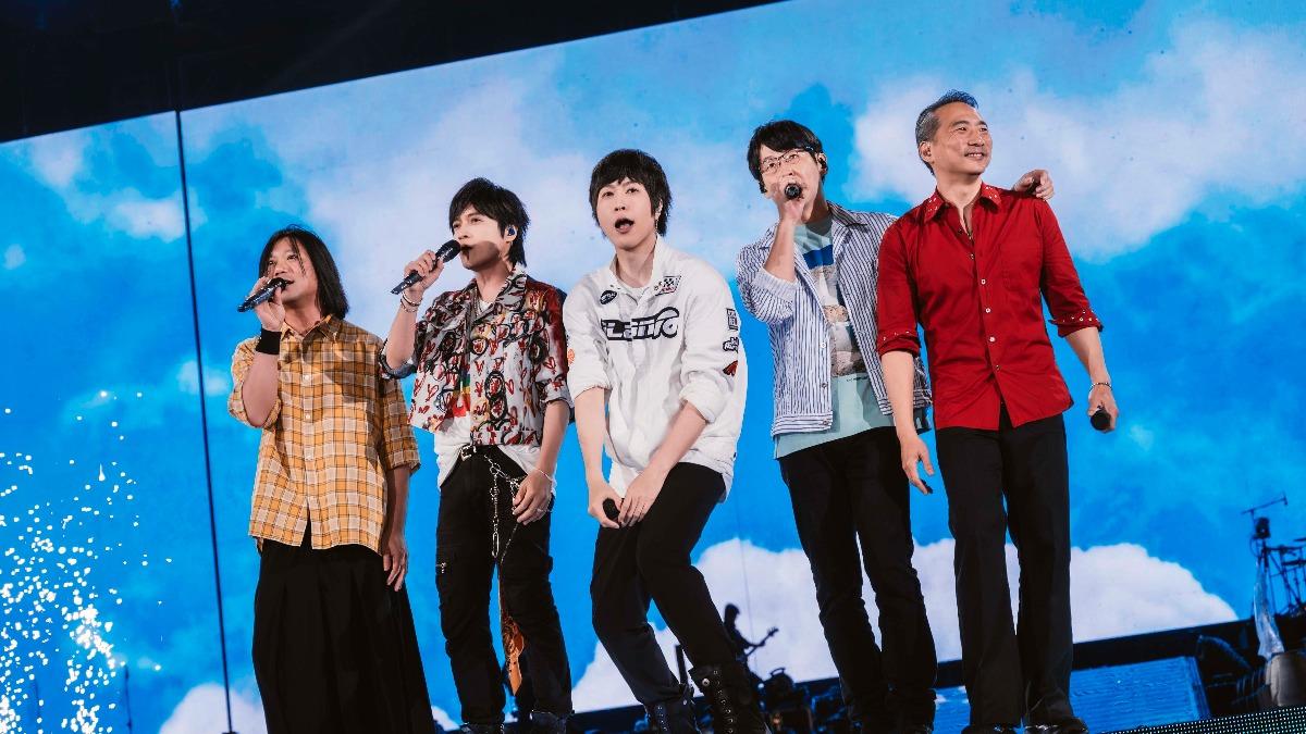 五月天將在台中唱跨年。（圖／相信音樂提供）