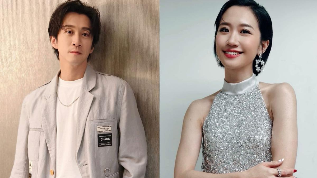 一起主持長達12年的藝人Lulu與陳漢典閃婚。（圖／翻攝自陳漢典、Lulu臉書）