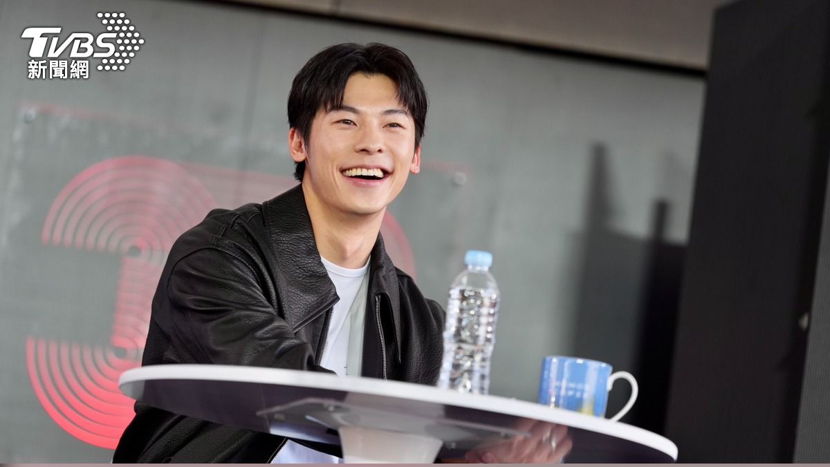 許光漢回憶出道初期的回憶。（圖／區國強攝）