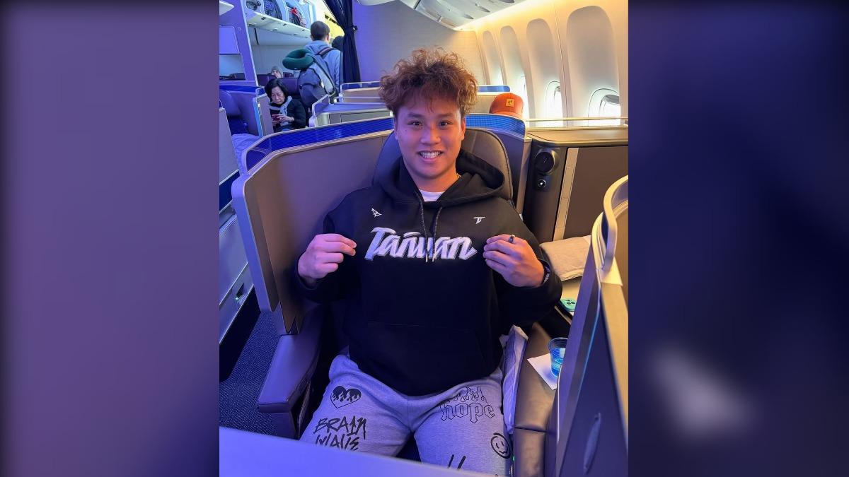 中華隊今日首戰對上巴勒斯坦，旅美小將林盛恩擔任先發投手。（圖／翻攝自林盛恩IG）