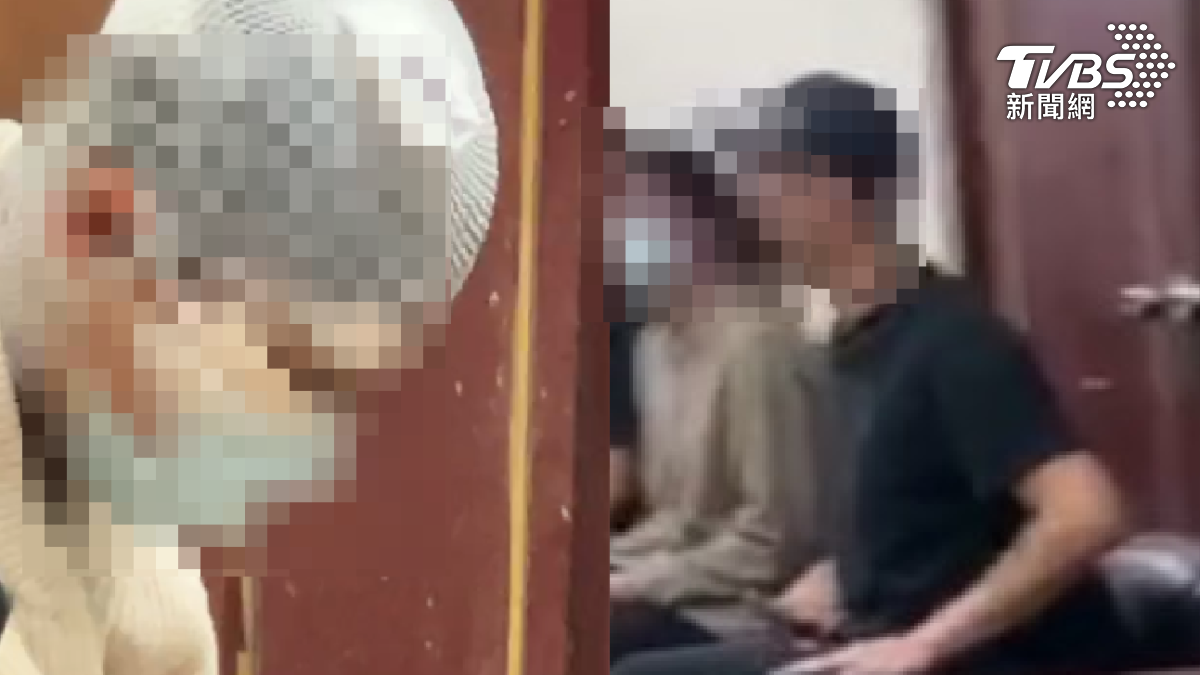 澄清湖2死車禍，黑衣雇主(右)面臨的罰則恐比肇事司機(左)來得重。（圖／TVBS）