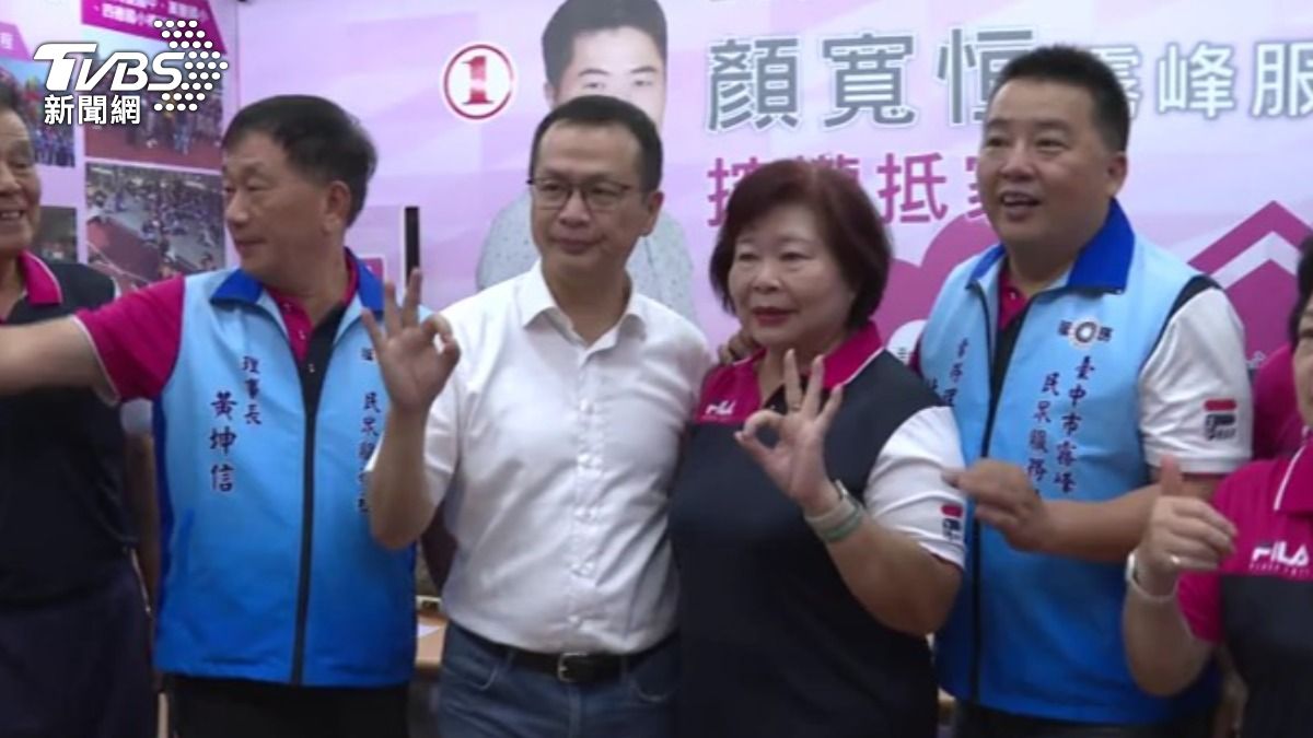 國民黨主席候選人羅智強，在台中連辦6場黨員座談會。（圖／TVBS）