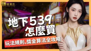地下539怎麼買